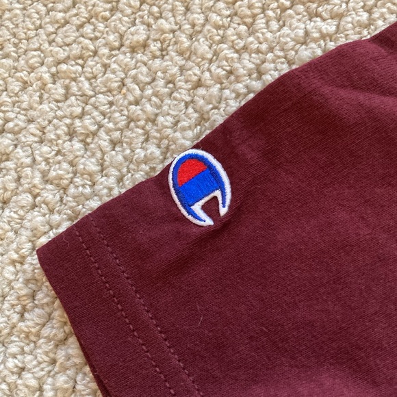 NEW Champion Fordham University T-Shirt Maroon Unisex Size Small 100% Cotton NWT - Picture 9 of 10